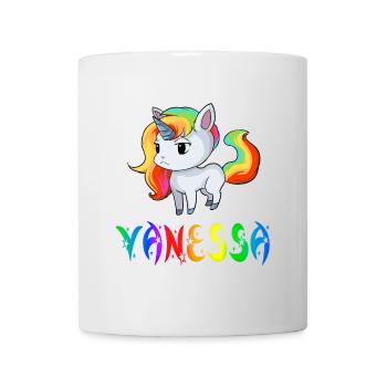 Vanessa Einhorn - Tasse - Weiß - Vorne