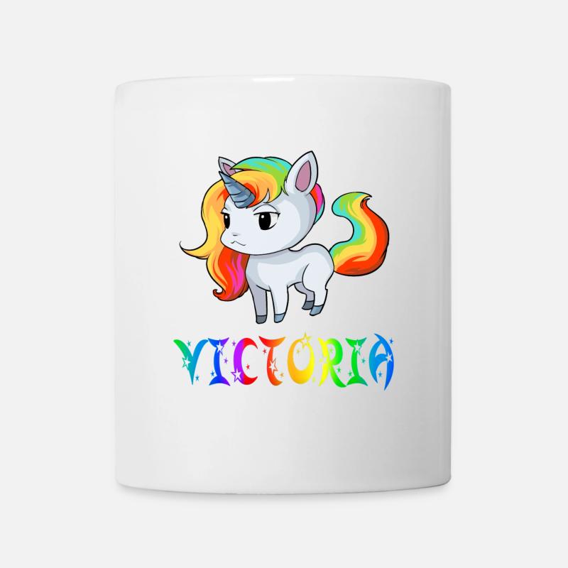 Victoria Einhorn - Mug blanc - blanc