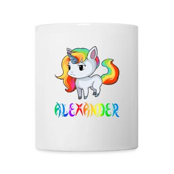 Alexander Einhorn - Tasse - Weiß - Vorne