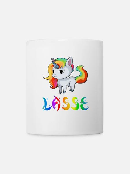 Einhorn Lasse - Tasse - Weiß
