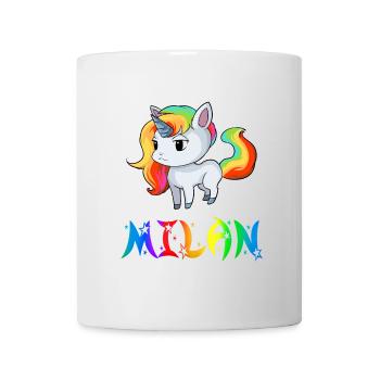 Einhorn Milan - Tasse - Weiß - Vorne