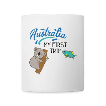 Australien - Tasse - Weiß - Vorne