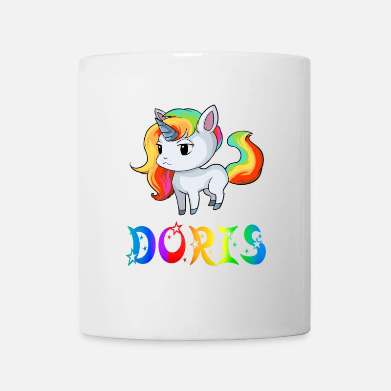 Einhorn Doris - Tasse - Weiß