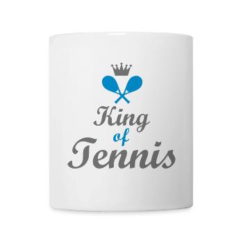 tennis - Mug blanc - blanc - Devant