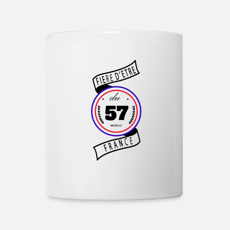 Fière D'être Du 57 Moselle - Mug blanc - blanc