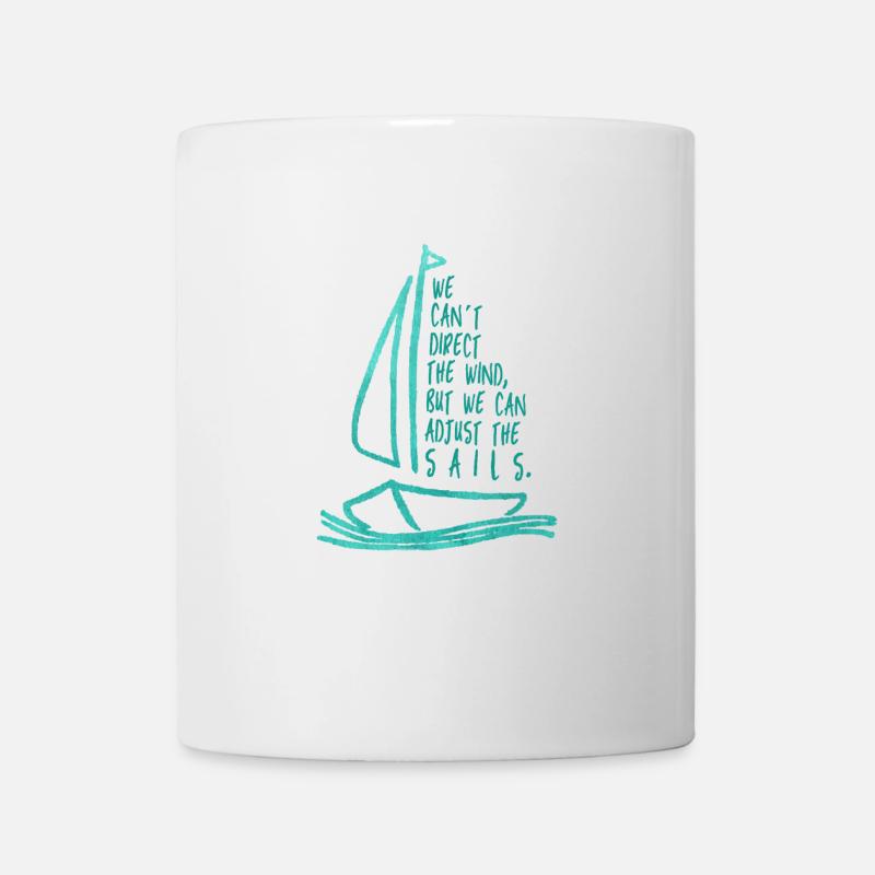 Sailing, Water, Sea - Mug - white