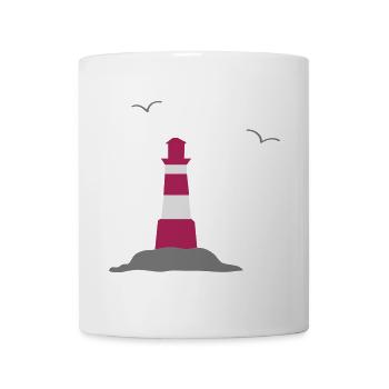 Leuchtturm - Tasse - Weiß - Vorne