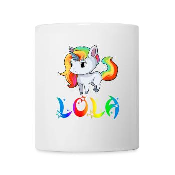 Unicorn Lola - Mug blanc - blanc - Devant