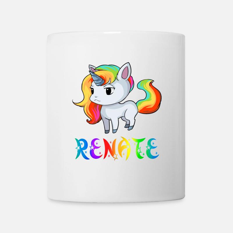Einhorn Renate - Tasse - Weiß
