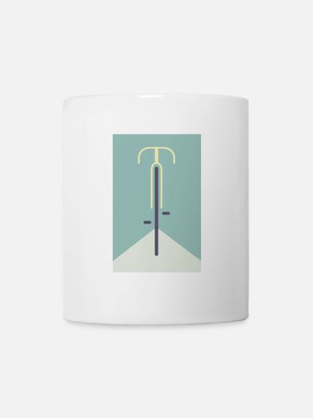 vélo, vélo, vélo, VTT - Mug blanc - blanc