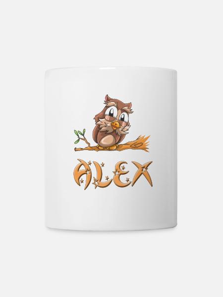 Owl Alex - Mug blanc - blanc