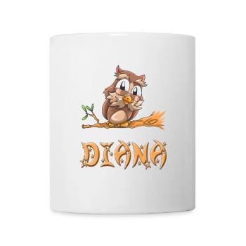 Owl Diana - Mug - white - Front