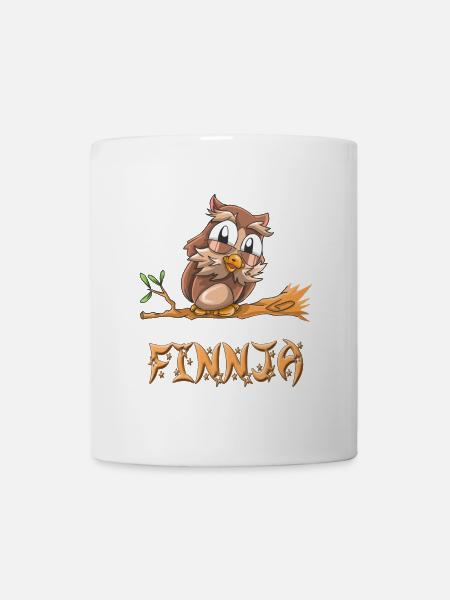 Eule Finnja - Tasse - Weiß