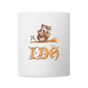 Eule Ida - Tasse - Weiß - Vorne