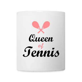 Tennis - Tasse - Weiß - Vorne