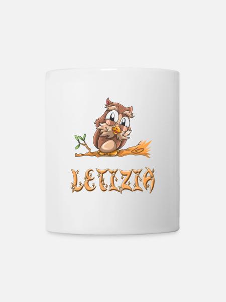 Eule Letizia - Tasse - Weiß
