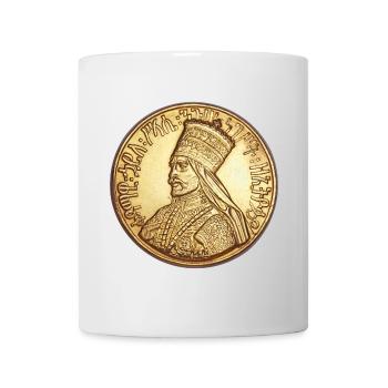 Haile Selassie I Jah Rastafari Rasta Reggae Roots - Tasse - Weiß - Vorne