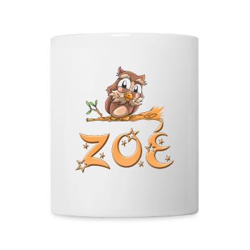 Hibou Zoé - Mug blanc - blanc - Devant