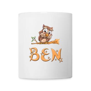 Owl Ben - Mug - white - Front