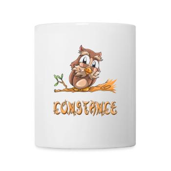 Hibou Constance - Mug blanc - blanc - Devant