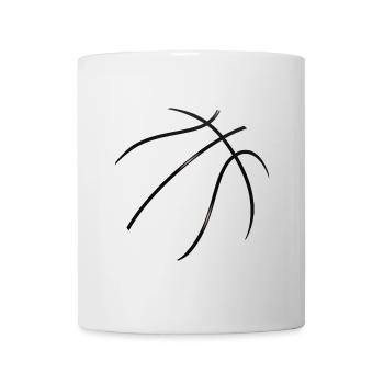 basketball - Mug - white - Front