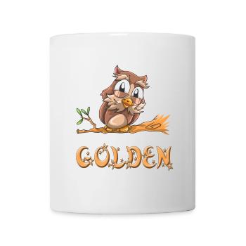 Golden owl - Mug - white - Front