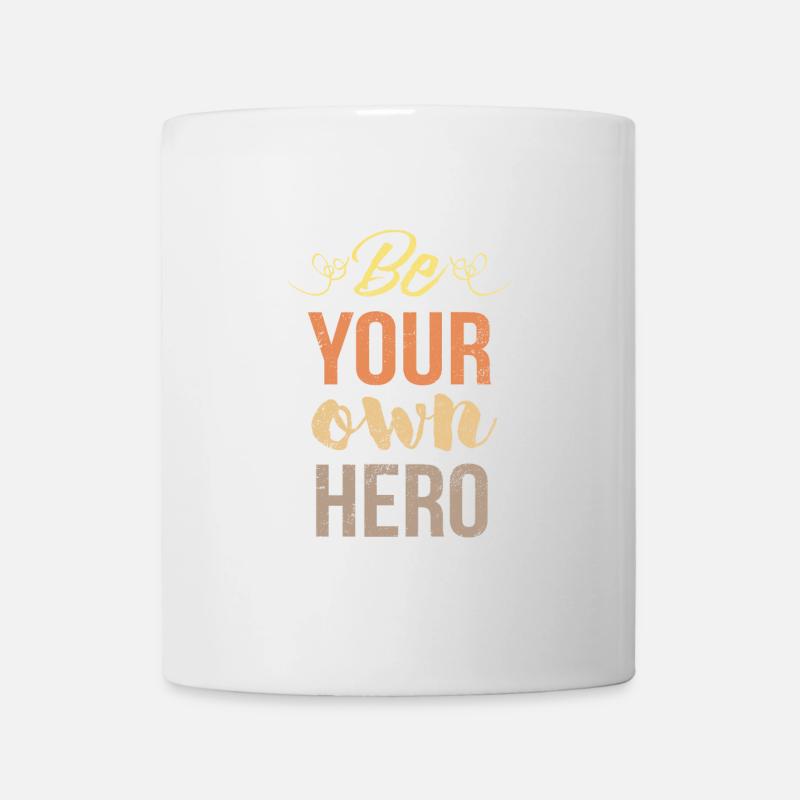 Soyez votre propre héros - Valentine - Mug blanc - blanc