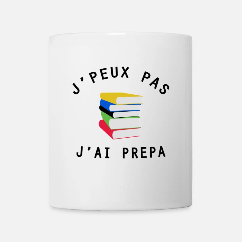 J'peux pas j'ai prépa - Mug blanc - blanc