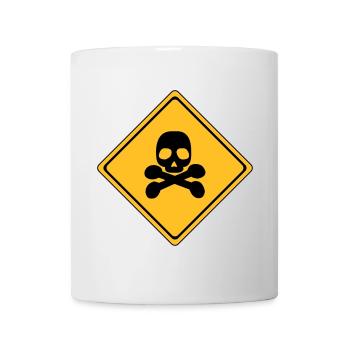 Danger Warning Sign # - Mug - white - Front