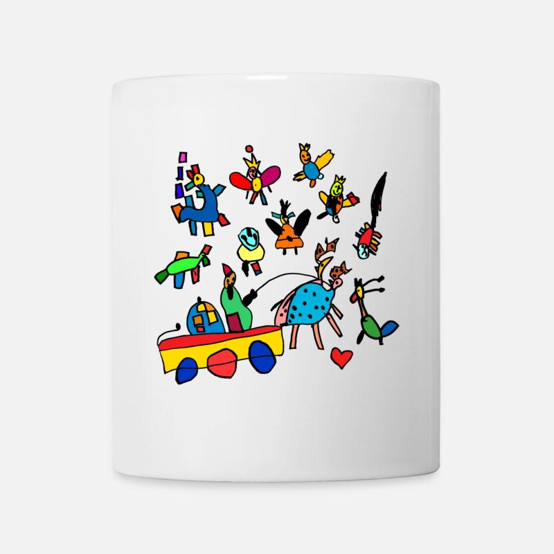kidsworld - Tasse - Weiß