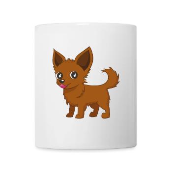 bande dessinée Chihuahua - Mug blanc - blanc - Devant