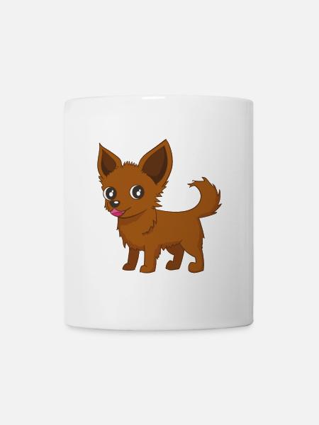 Chihuahua Comic - Tasse - Weiß