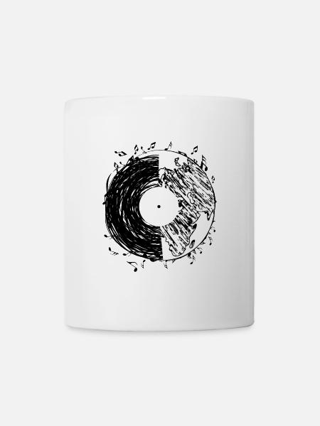 Die Erde hat Musik für diejenigen, die zuhören - Tasse - Weiß