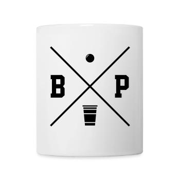 Logo Beer Pong - Mug blanc - blanc - Devant