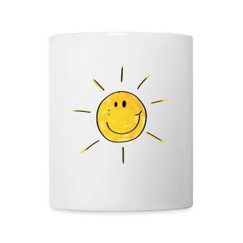 Peu de soleil - Sun - été - vacances - Mug blanc - blanc - Devant