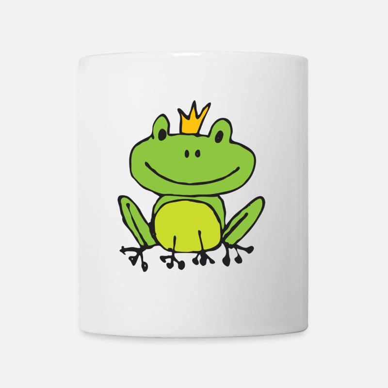 Frosch oder Prinz? - Tasse - Weiß