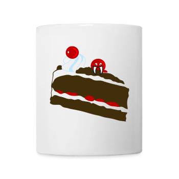 gâteau monstre - Mug blanc - blanc - Devant