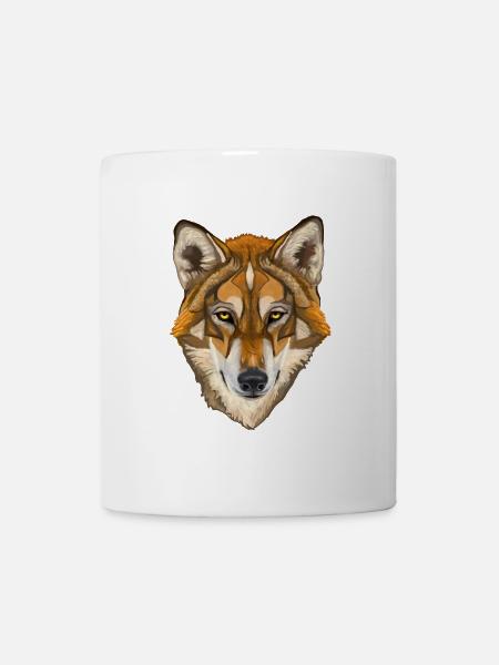 wolf - Mug - white