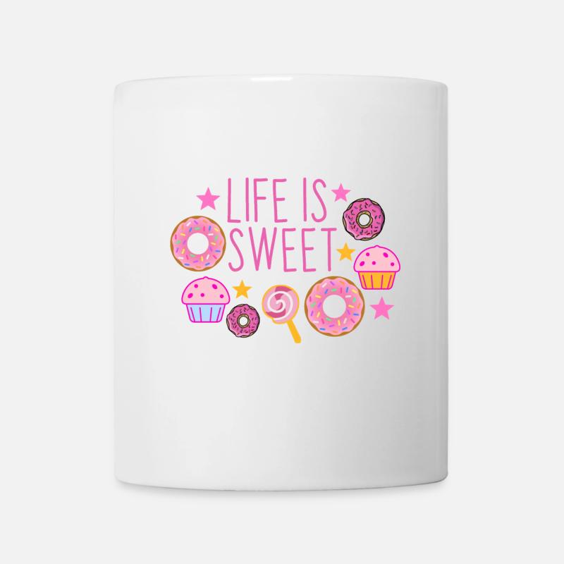 La vie est douce - Mug blanc - blanc