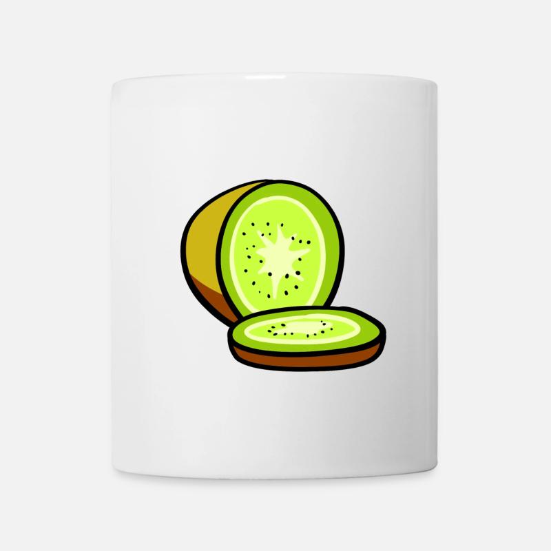 kiwi - Mug blanc - blanc