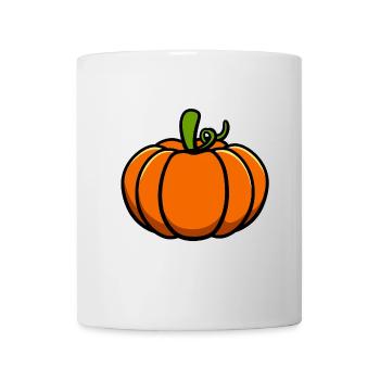 pumpkin - Mug - white - Front