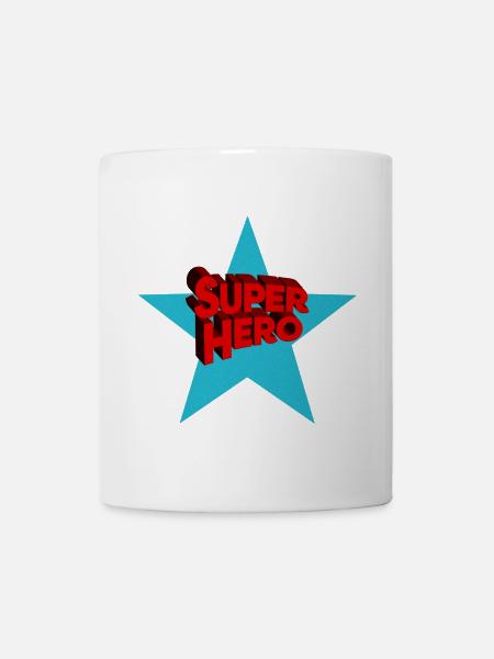 Super-héros super-héros - Mug blanc - blanc