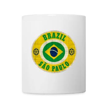 Brasilien Sao Paulo / Geschenk / Geschenkidee - Tasse - Weiß - Vorne