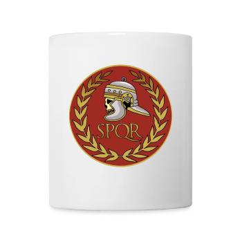 Roman empire skull - Mug - white - Front