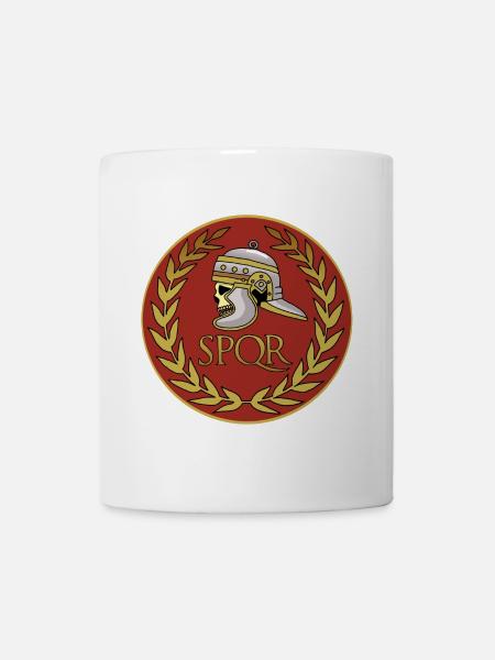 Schädel des Römischen Reiches - Tasse - Weiß