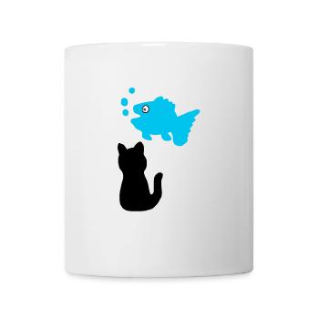 Fish Thoughts - Mug - white - Front