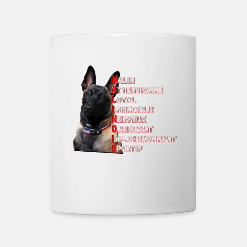 malinois - Mug blanc - blanc
