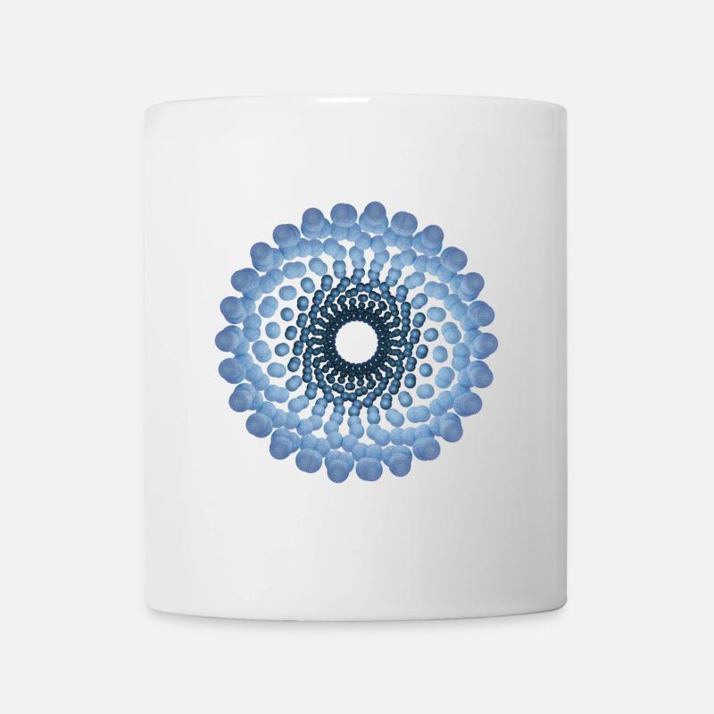 atom - cellular seven - Tasse - Weiß