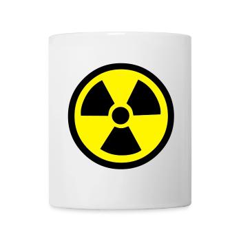 Radiation Warning - Mug - white - Front