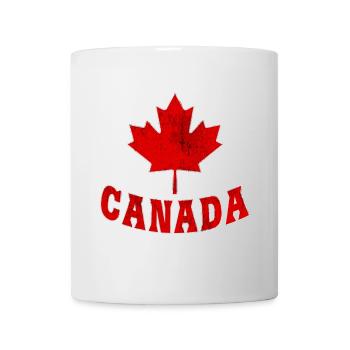 Kanada / Geschenk / Ahornblatt / Geschenkidee - Tasse - Weiß - Vorne